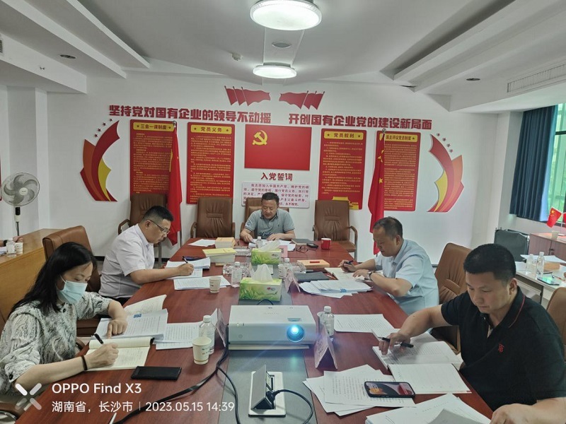湖南糧油集團組織開展第五次黨委中心組集中學習暨 “以學鑄魂踐忠誠”專題研討